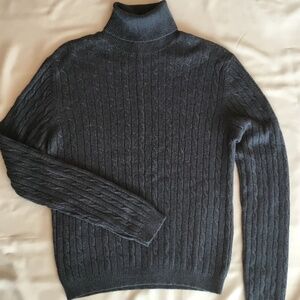 Dark Grey Cashmere Sweater – Size M